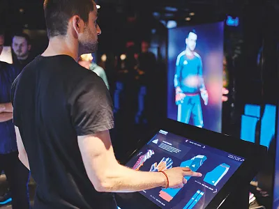 Interactive features design feature interactive interface shop store ui ux web