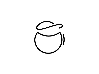 Mug and Cap cap coffee imprint minimal mug outline simple