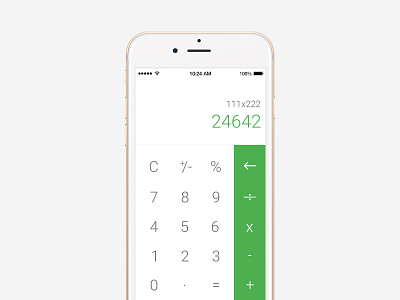 #dailyui #004 #calculator calculator daily ui