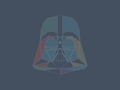 Darth Facet darth vader illustration star wars