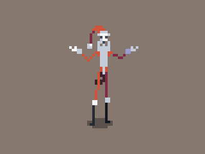 Pixel Advent Calendar #12 advent calendar pixel art the nightmare before christmas
