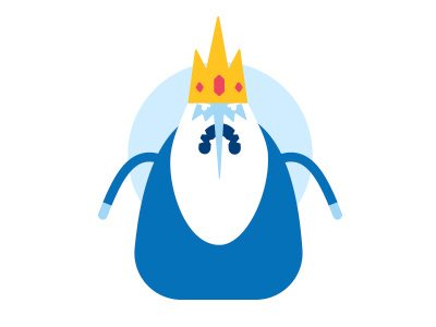 Fanart Adventure Time Icon ice king adventure art cartoon design fan ice icon illustration king time
