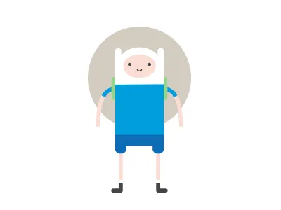 Fanart Adventure Time Icon finn adventure art cartoon design fan finn icon illustration time vector