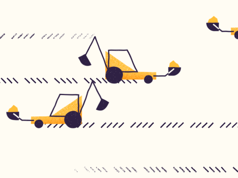 HEAVY MACHINERY after effects bulldozer illustrator nashville