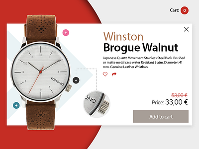 DailyUI 012 012 cart dailyui dailyui0012 ecommerce item share shop sigle singleitem style wishlist