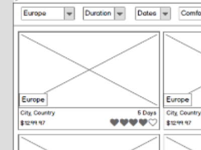 Low-Fi Wire Frame design e commerce low fidelity sketches user experience ux wire frames