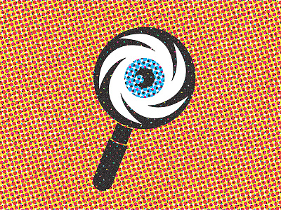 "Observations" Tribute to Shigeo Fukuda 6/6 halftone icons illustration logo poster