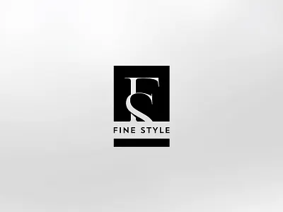 Fine Style logo draft classic clean draft elegant fashion fine logo style timeless