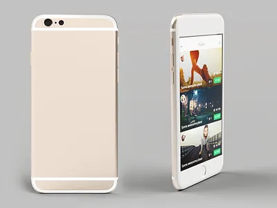 iPhone 6 Render Test 3d render iphone