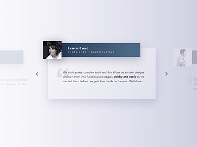 Testimonials 039 dailyui testimonials