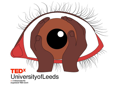 Tedx Leeds [3] brown browneye eye leeds logo ted tedtalks tedx yorkshire