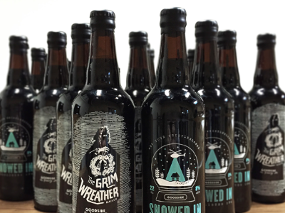 Grim Wreather Bottled austin beer grim reaper holiday texas