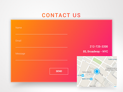 Daily UI 028 - Contact Us 028 app contactus dailyui design form sketchapp ui ux