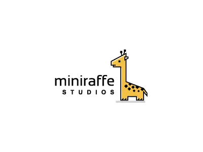 Miniraffe giraffe logo