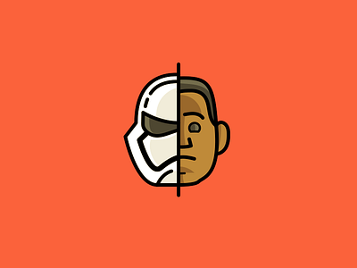 The Force Awakens: Finn icon finn icon iconset movie star wars stormtrooper the force awakens unmasked