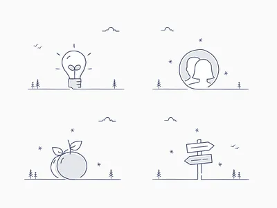 Highlight icons illustrated charcoal dropbox icons illustration light light blue light grey