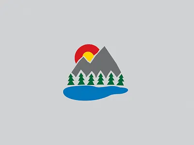 Colorado doodle. colorado design illustration nature outdoors