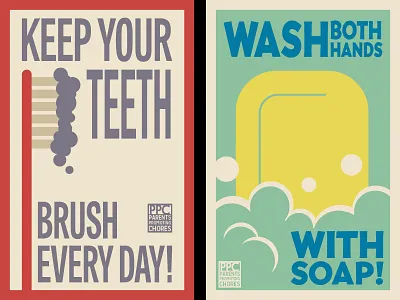 WPA Posters design illustration kids poster vintage wpa