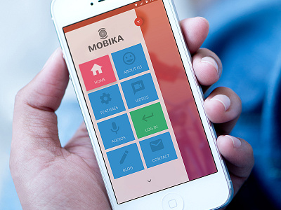 Mobika Next Generation Mobile Template Navigation mobile layout mobile menu mobile navigation design mobile navigation ui mobile site navigation mobile template navigation mobile web app navigation navigation navigation design responsive navigation design