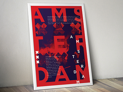 Amsterdam amsterdam poster print type