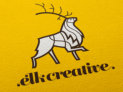 Elk Creative - Personal Rebrand brand elk geelong logo