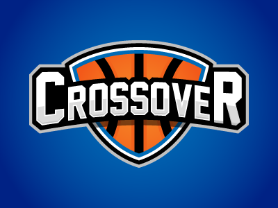 Crossover crossover daily fantasy sports dfs fantasy logos nba sports sports design sports logos