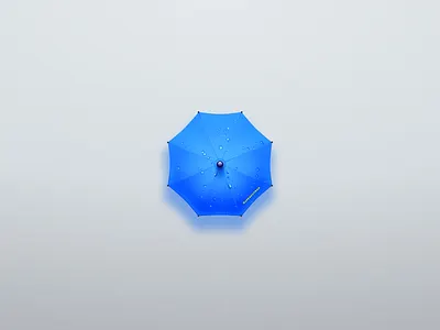 Umbrella icon practise sketch umbrella