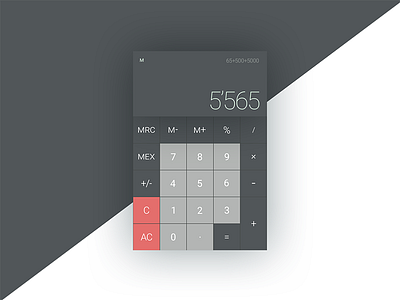 #3 :: Calculator calculator daily ui daily ui flat ui