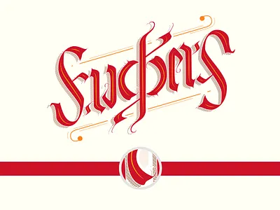 Fuckers Ambigrama calligraphy design gotico lettering typography