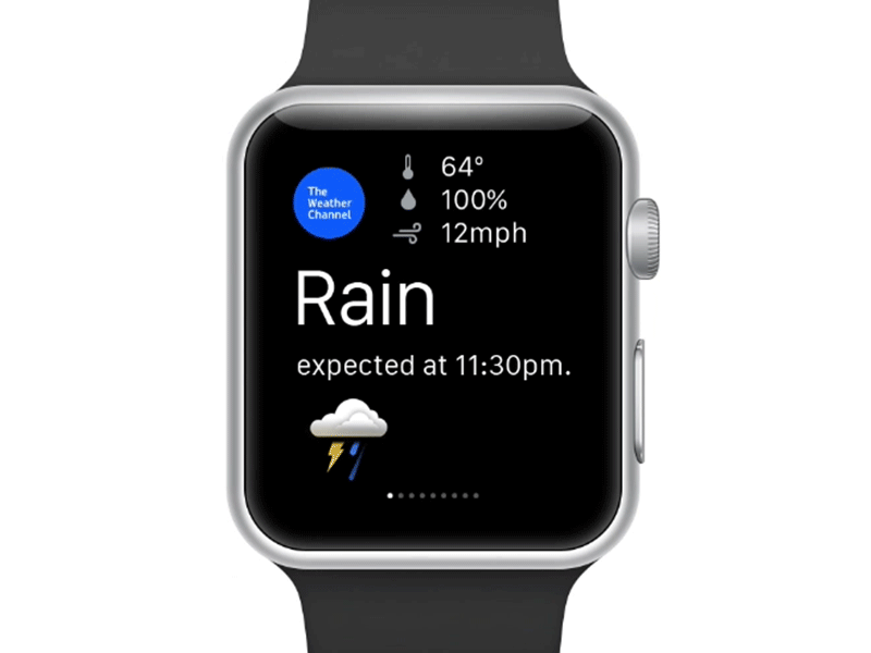 Let it rain app apple fantasy fi rain the weather channel watch weather