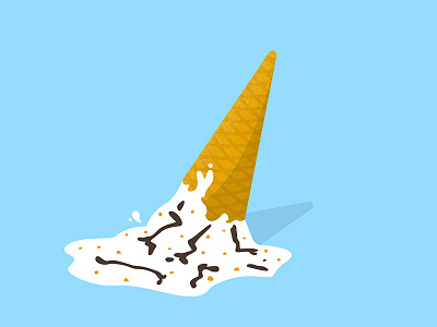 To the beach - Ice Cream beach cream dropped ice spill whoops