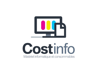 Logo cost info cmjn colors computer flat logo logotype print quadri rvb screen