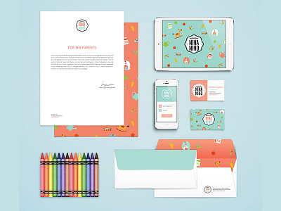 Nina Nino bodymoving.net branding corporate identity daycare design juan arias nina nino