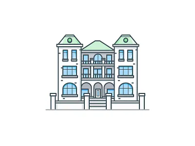 Hotel Havana building daily challenge hotel store vector