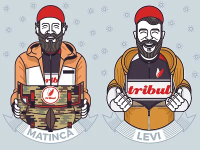 Tribul bike bike delivery courier delivery happy poster tribul vandal club presents