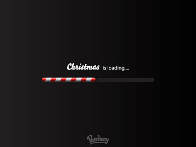 Christmas Loading Bar adobe christmas free holidays loading bar vector