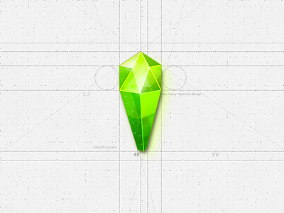 Crystal Illustrations design brand branding design diamond flat glow icon illustration logo photoshop stone vector