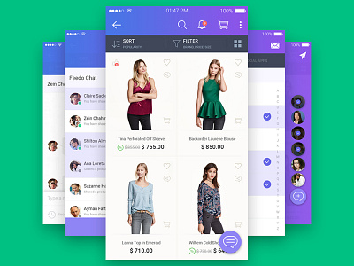 Shopping application with chat feature app chat feedback mobile product reviews shopping