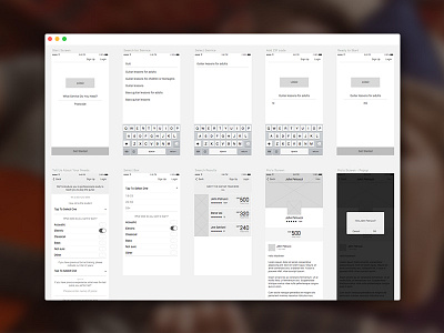 iPhone App Wireframing application iphone ux wireframing