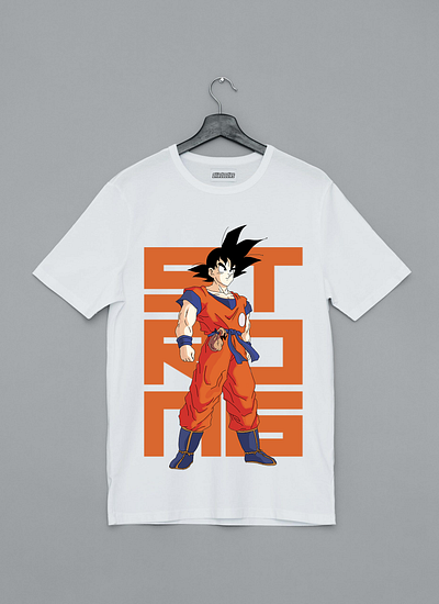 DBZ 'GOKU' Screen Prints bouldering dragonball z graphic design graphic illustration rock climbing screen printing silk screening t shirt design