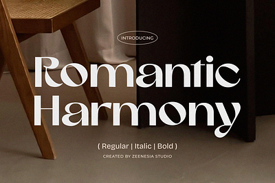 Romantic Harmony clothing sansserif