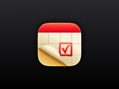 Planorama - iOS App Icon app icon calendar icon checkmark ios icon mobile app schedule icon task manager to do to do app today
