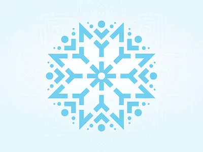 Snowflake for Xmas Card christmas snowflake xmas