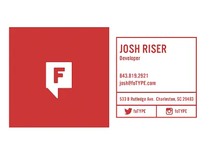 New foCARDS brand design graphics vector