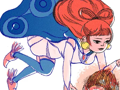 Magical Girl girl magical walrus
