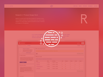 Miscellaneous Work Round 2 example portfolio product rebound red ui ux web work