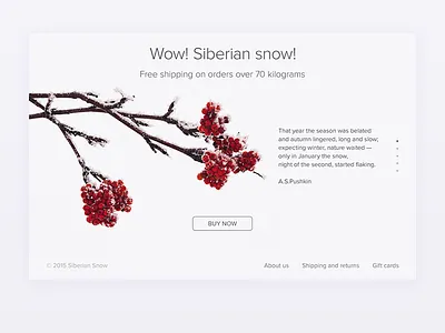 Landing Page —Day 3 #dailyui black dailyui dailyui100 day003 landing minimal page ui web white