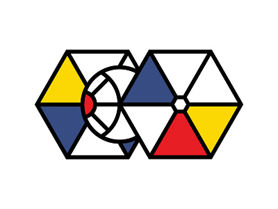 Mondrian Tie mondrian star wars tie fighter