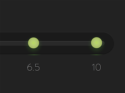 DailyUI - Settings 07 dailyui scrubber settings