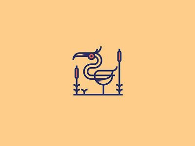 Burd bird illustration